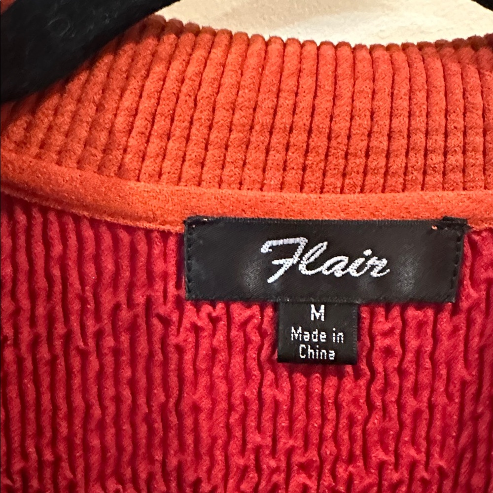 Women's Vibrant Orange Blazer NWT - Picture 6 of 6